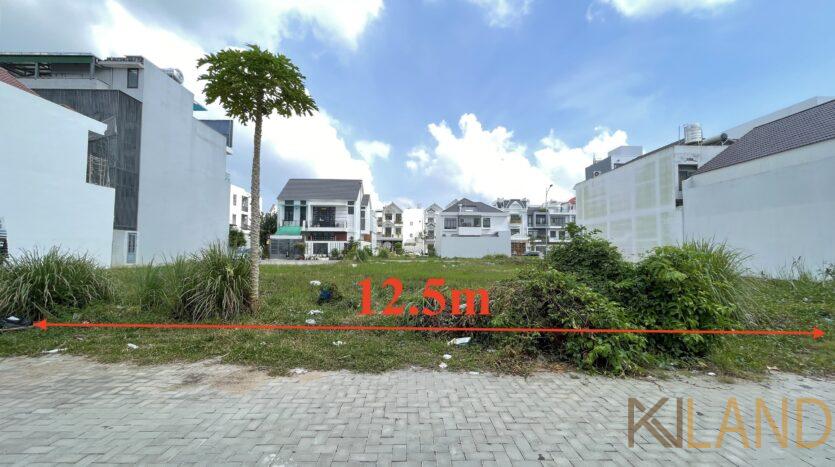 Nền biệt thự đẹp 12.5×16 đường Số 4B khu dân cư Nam Long 2 | cặp bên hồ cảnh quan và Rạch Xẻo Lá mát mẻ