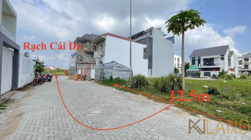 Nền biệt thự đẹp 12.5×16 đường Số 4B khu dân cư Nam Long 2 | cặp bên hồ cảnh quan và Rạch Xẻo Lá mát mẻ