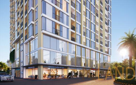 Shophouse trệt 2 lầu 169,3m2 Chung Cư Thiên Quân Marina Plaza ( kế góc, đối diện Trung Tâm Thương Mại 5 tầng )