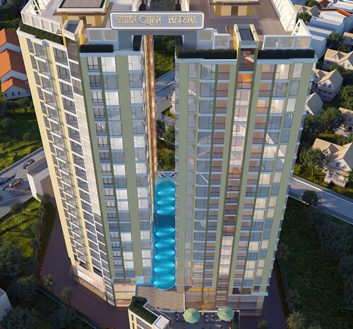 Trang chủ 4 Shophouse trệt 2 lầu 169,3m2 Chung Cư Thiên Quân Marina Plaza ( kế góc, đối diện Trung Tâm Thương Mại 5 tầng )