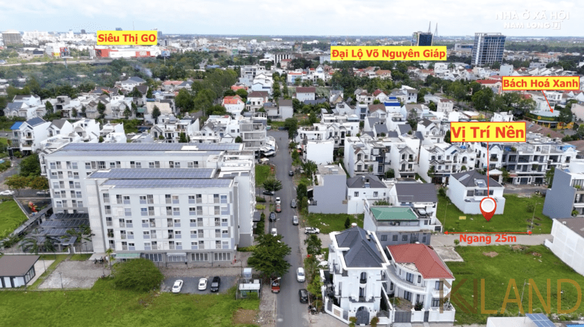 Trang chủ 29 Nền biệt thự đẹp 12.5×14 khu dân cư Nam Long 2 Cần Thơ