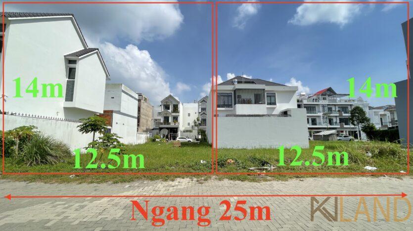 Nền biệt thự đẹp 12.5×14 khu dân cư Nam Long 2 Cần Thơ