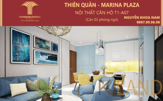 Căn hộ " GÓC " 3 Phòng Ngủ tầng 9 Chung Cư Thiên Quân Marina Plaza ( view hướng ra Nguyễn Văn Cừ và Hồ Bún Xáng ) 3 chung-cu-thien-quan-khoanamland (1)