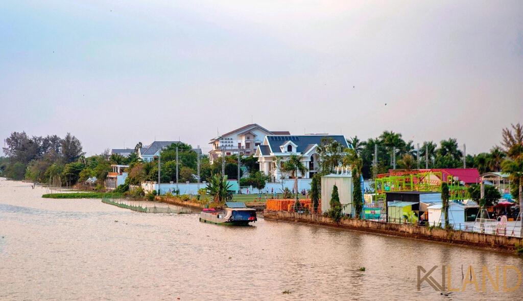 Nền biệt thự đường Trần Văn Giàu Cồn Khương và Sông Khai Luông khoanamland1