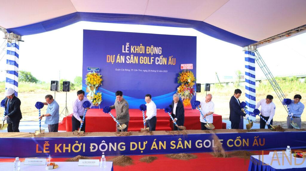 khoi dong du an san golf con au can tho khoanamland9