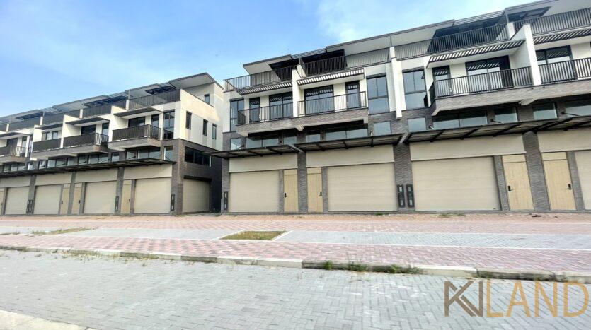 Mặt ngoài cặp Shophouse Nam Long 2 lô 9A Cần Thơ mặt tiền lộ 47m khoanamland1