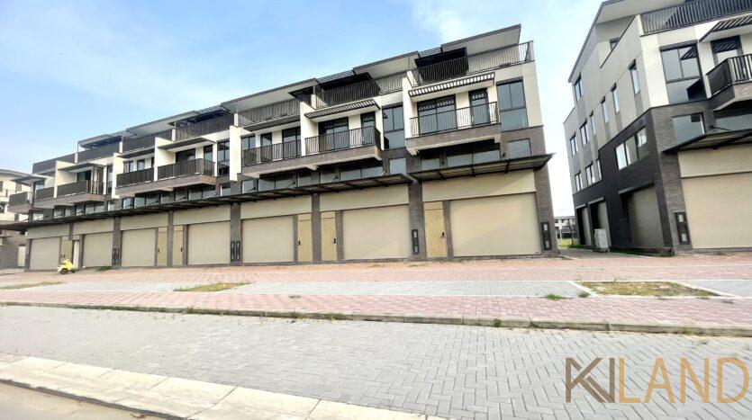 Mặt ngoài cặp Shophouse Nam Long 2 lô 9A Cần Thơ mặt tiền lộ 47m khoanamland2
