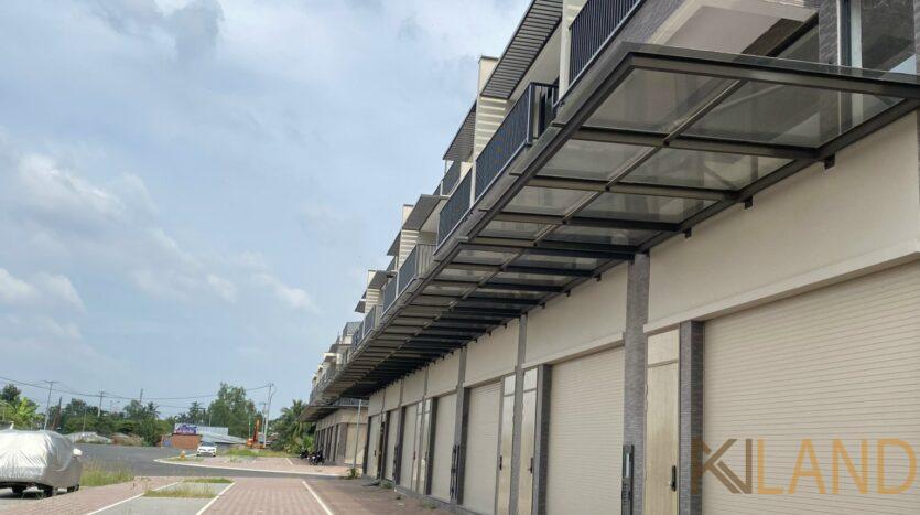 Mặt ngoài cặp Shophouse Nam Long 2 lô 9A Cần Thơ mặt tiền lộ 47m khoanamland6