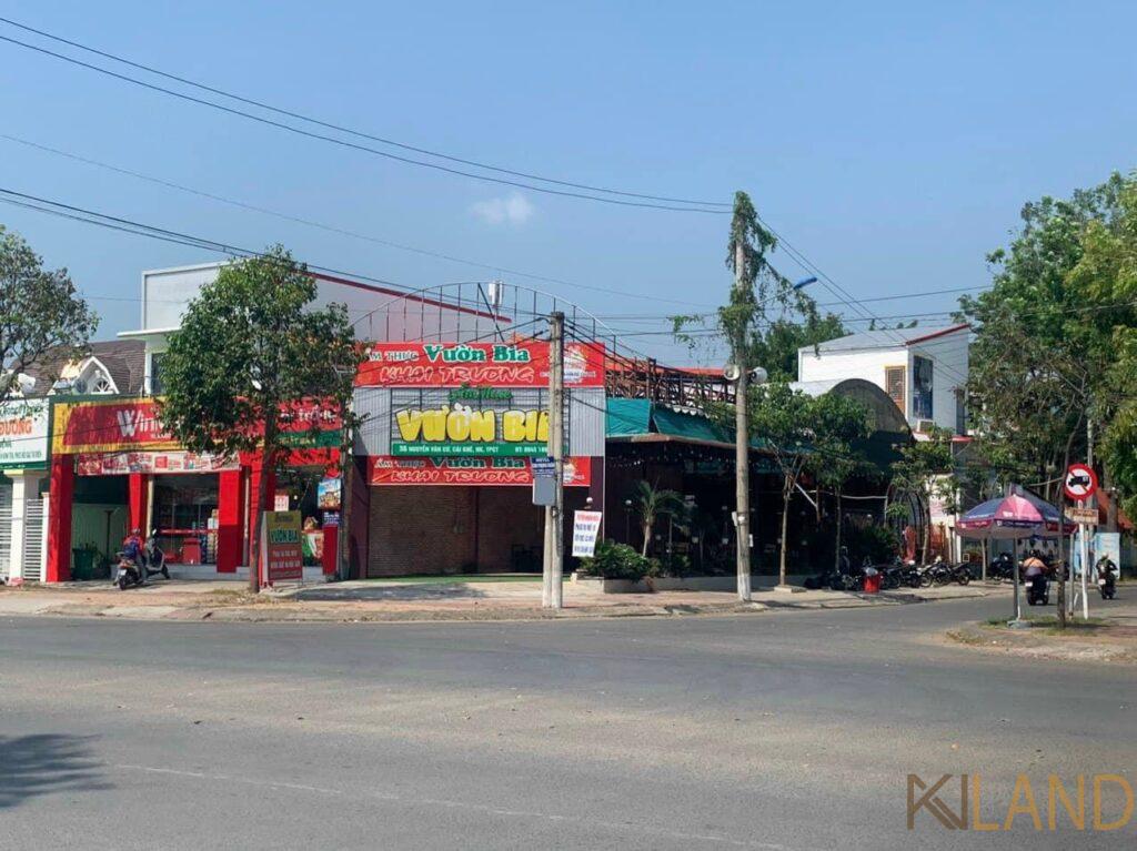 Vị trí nền GÓC 822m2 mặt tiền đường Nguyễn Văn Cừ khu biệt thự Cồn Khương khoanamland1