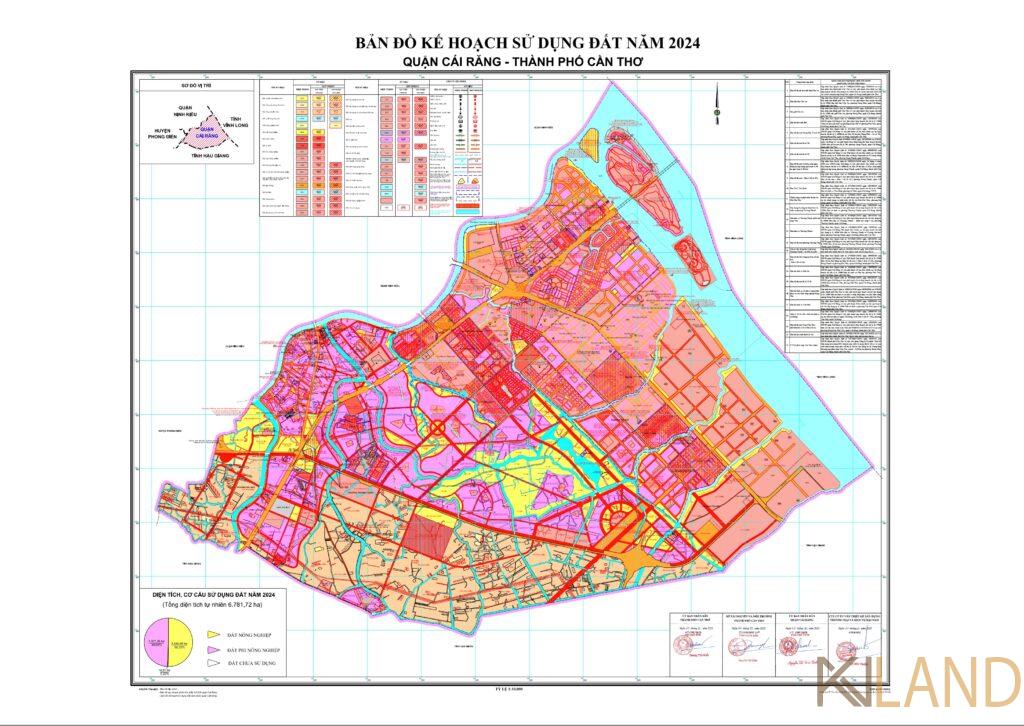 bản đồ quy hoạch cái răng cần thơ 2024
