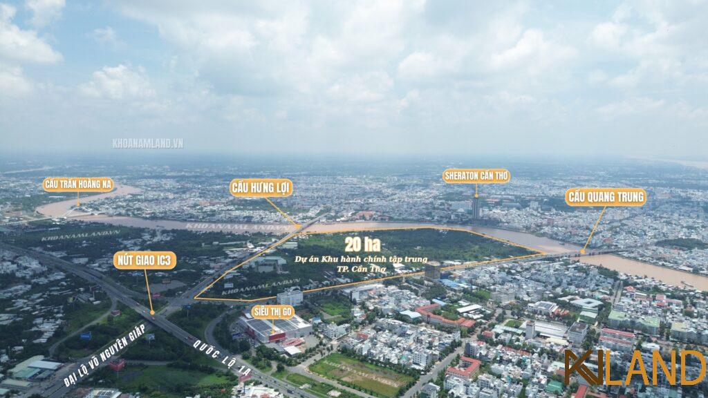 khu hành chính mới Cần Thơ