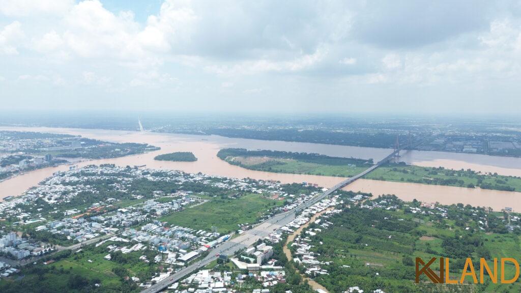 VIEW CAU CAN THO TU CHUNG CU THIEN QUAN CENTER BAT DONG SAN CAN THO KHOANAMLAND.VN